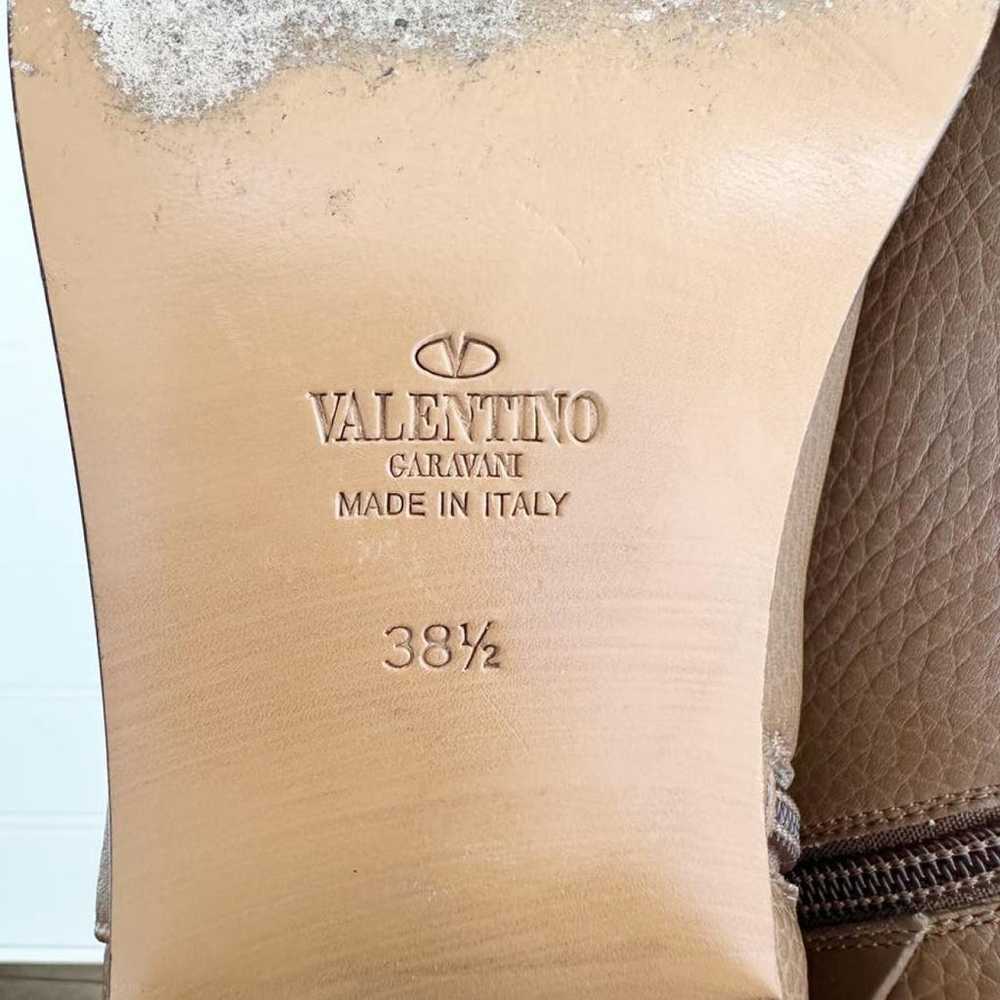 Valentino Garavani Rockstud leather ankle boots - image 6