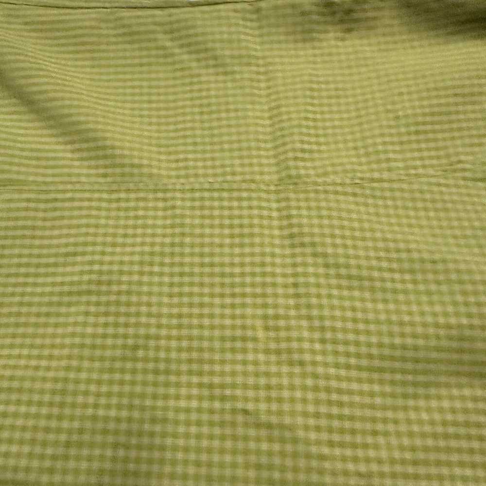 Columbia Green Button Collar Shirt Women's Large … - image 8