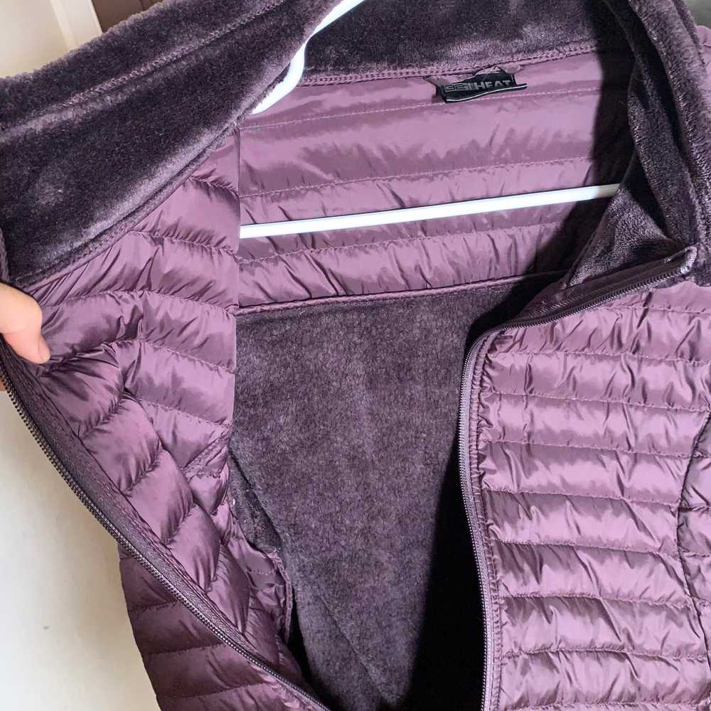 Other Women's Puffer Winter Jacket Burgundy Color… - image 8