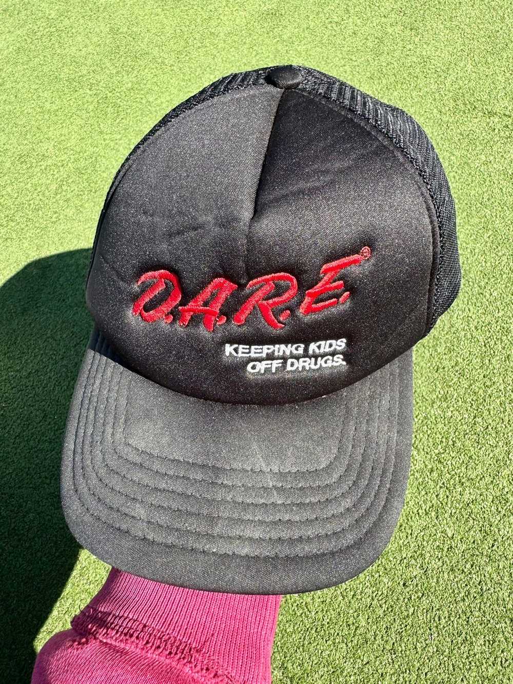 D.A.R.E × Trucker Hat × Vintage Vintage DARE Drug… - image 3