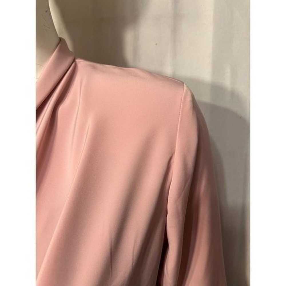 Alexandria Pink VTG Women’s Button Wrap Blouse - image 6