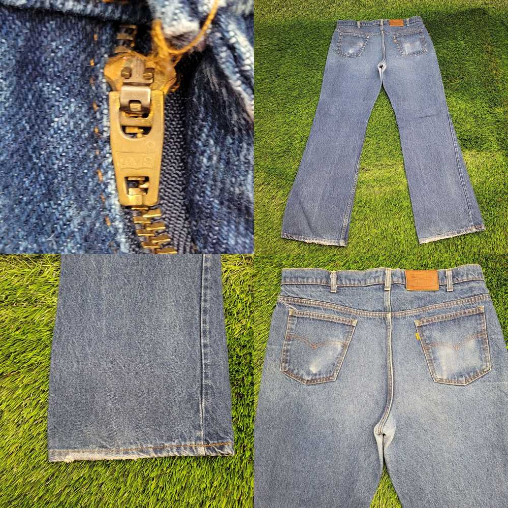 Levi's Vintage LEVIS 517 Orange-Tab Bootcut Jeans… - image 4