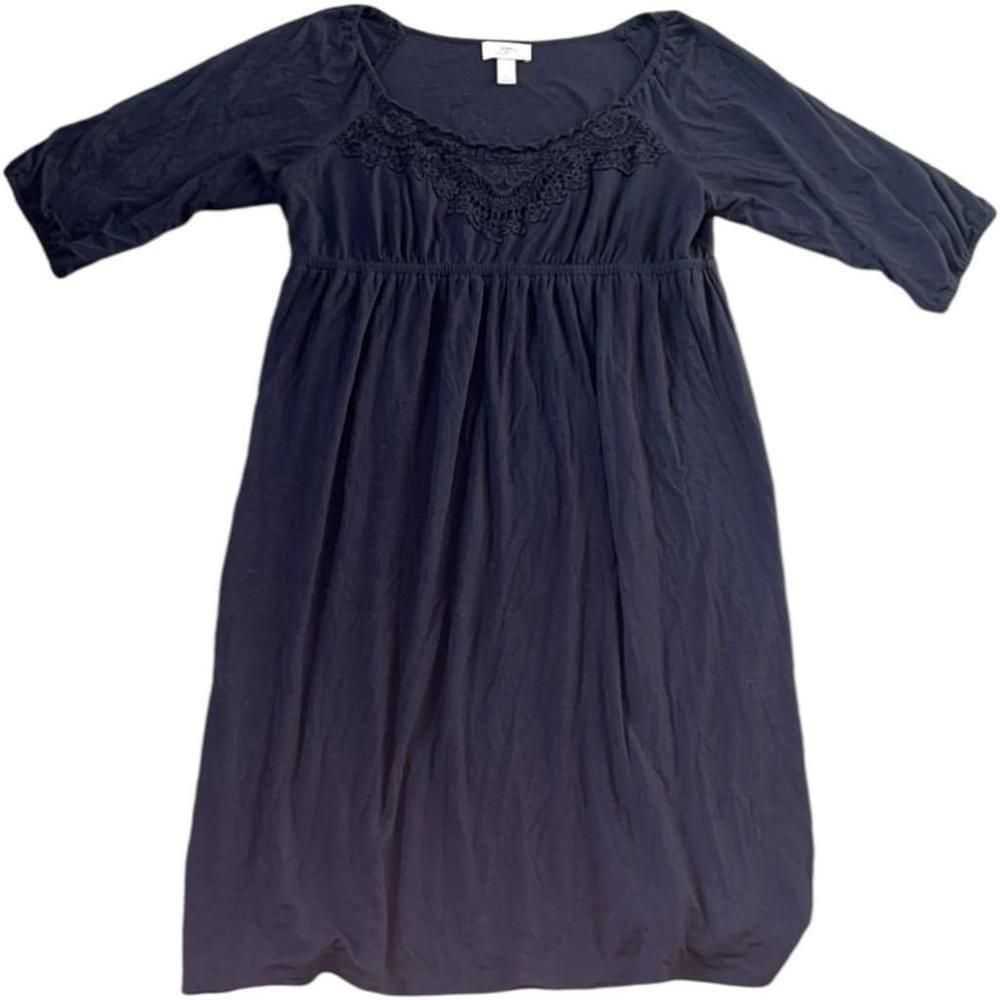 Loft Women's LOFT Blue Dress Size L - image 1