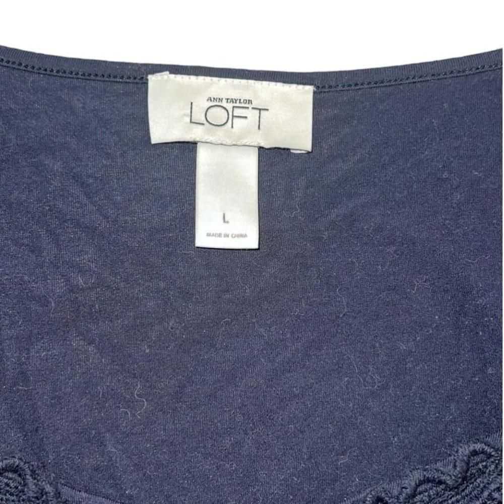 Loft Women's LOFT Blue Dress Size L - image 3