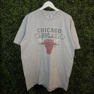 Chicago Bulls × Starter × Vintage Vintage 90s Sta… - image 1