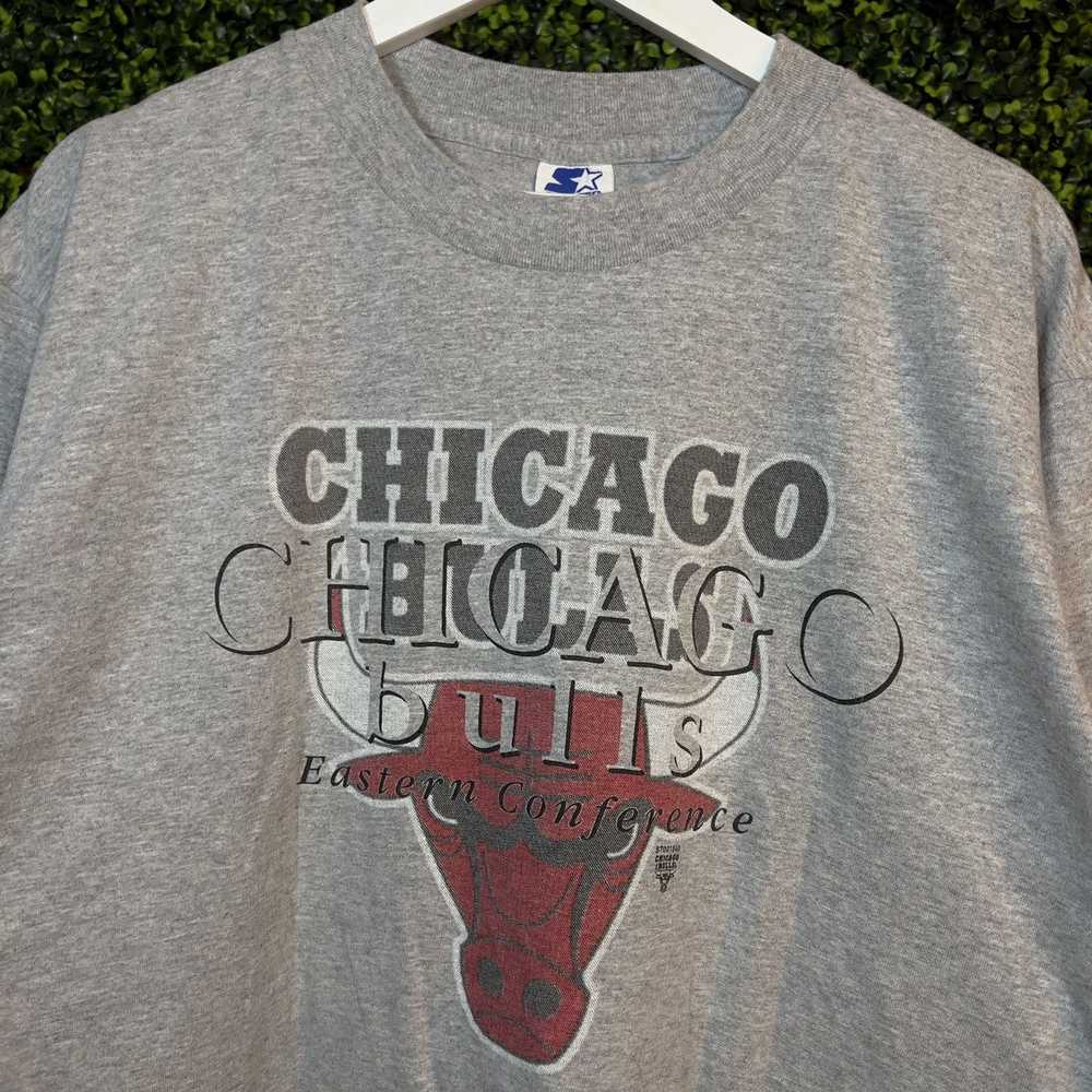 Chicago Bulls × Starter × Vintage Vintage 90s Sta… - image 2