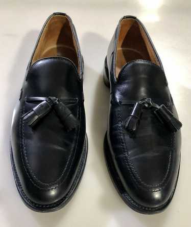 Allen Edmonds AE black leather Grayson tasseled va