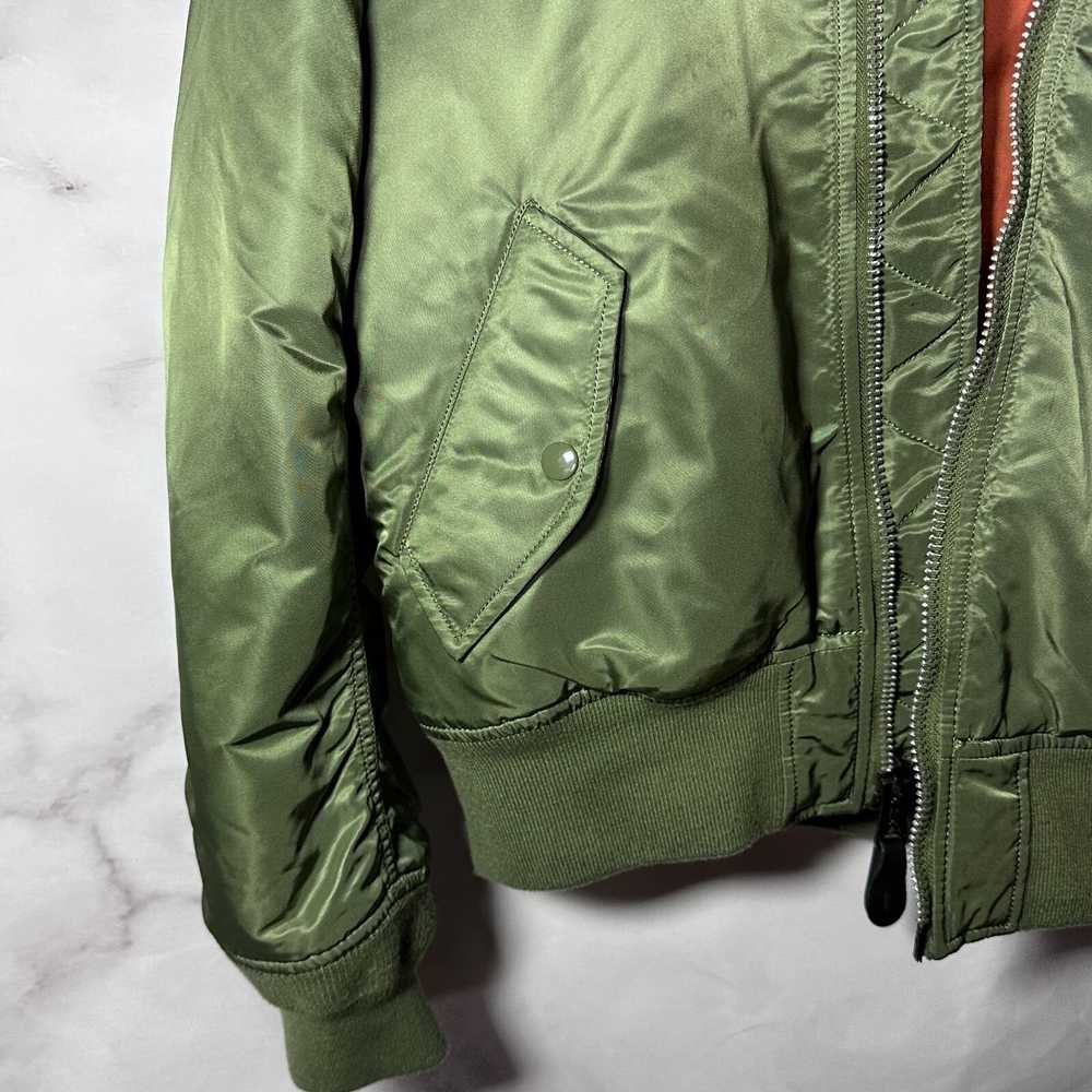 Alpha Industries × Comme des Garcons Green Hooded… - image 3