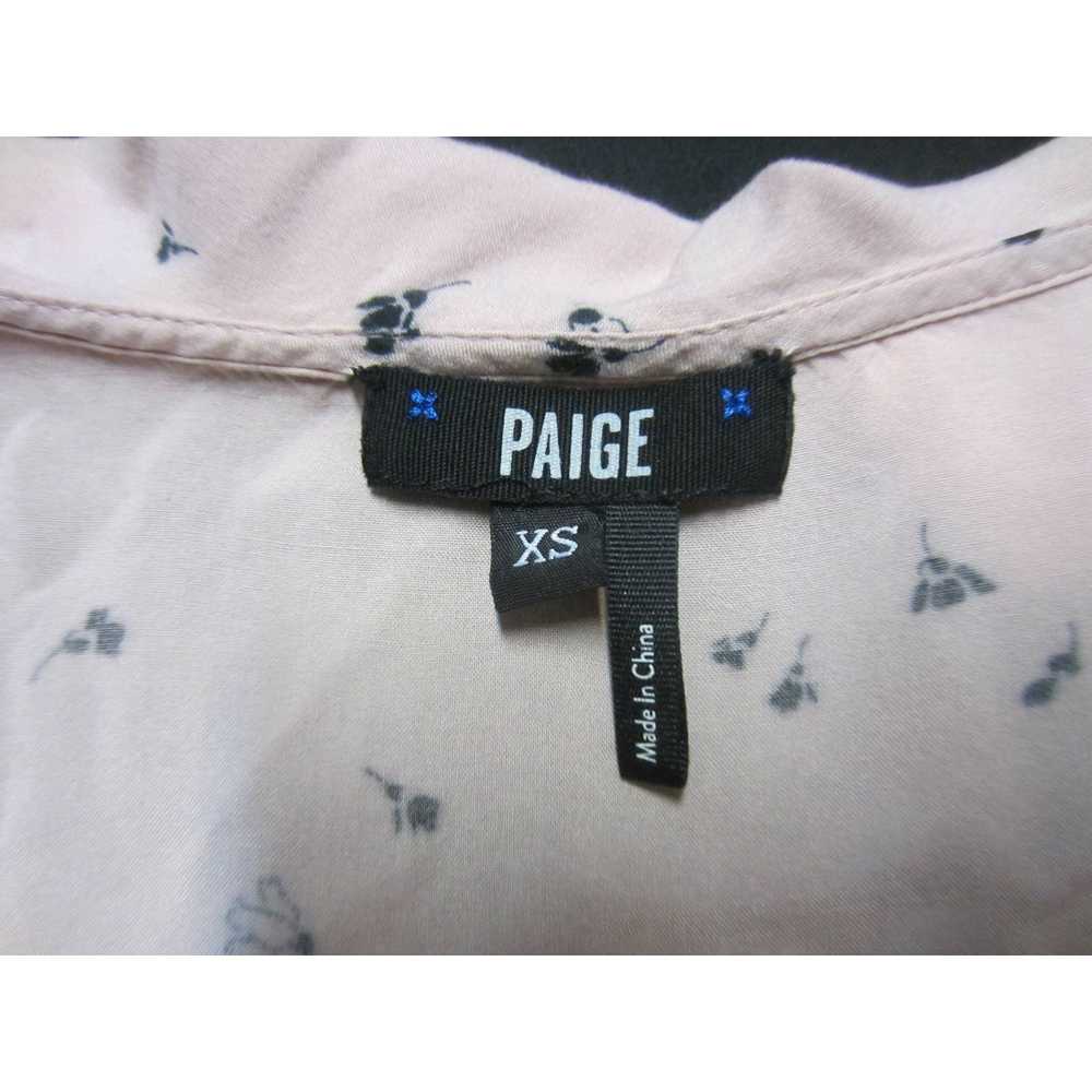 Paige Paige Long Sleeve Faux Wrap Ruffled Blouse … - image 3