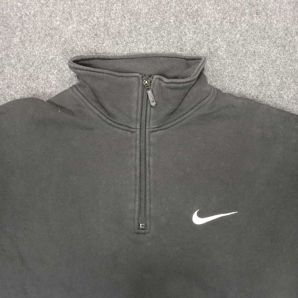 Nike × Vintage Nike Small Swoosh Half Zipper Swea… - image 2