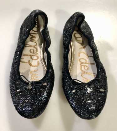 Sam Edelman SE black sparkle Felicia ballet flats 