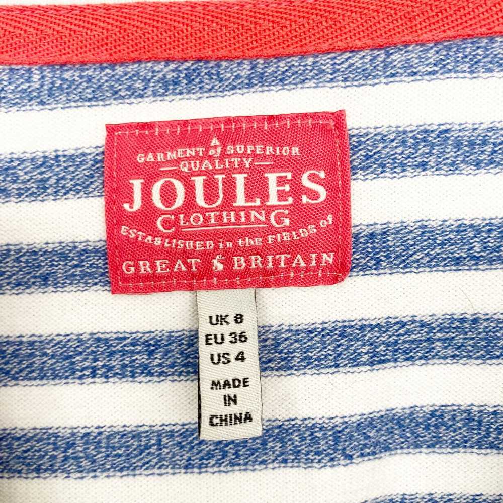 Other Joules Blue White Striped Sweater Sz 4 - image 2