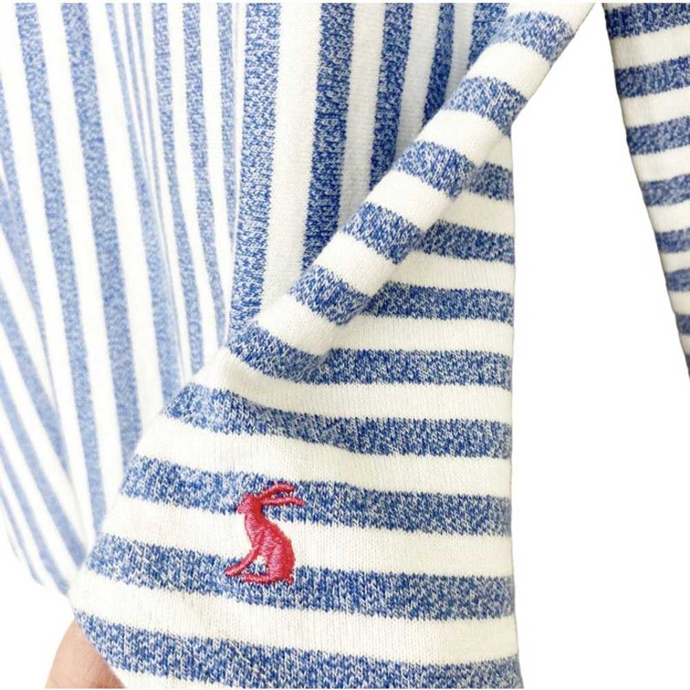 Other Joules Blue White Striped Sweater Sz 4 - image 6