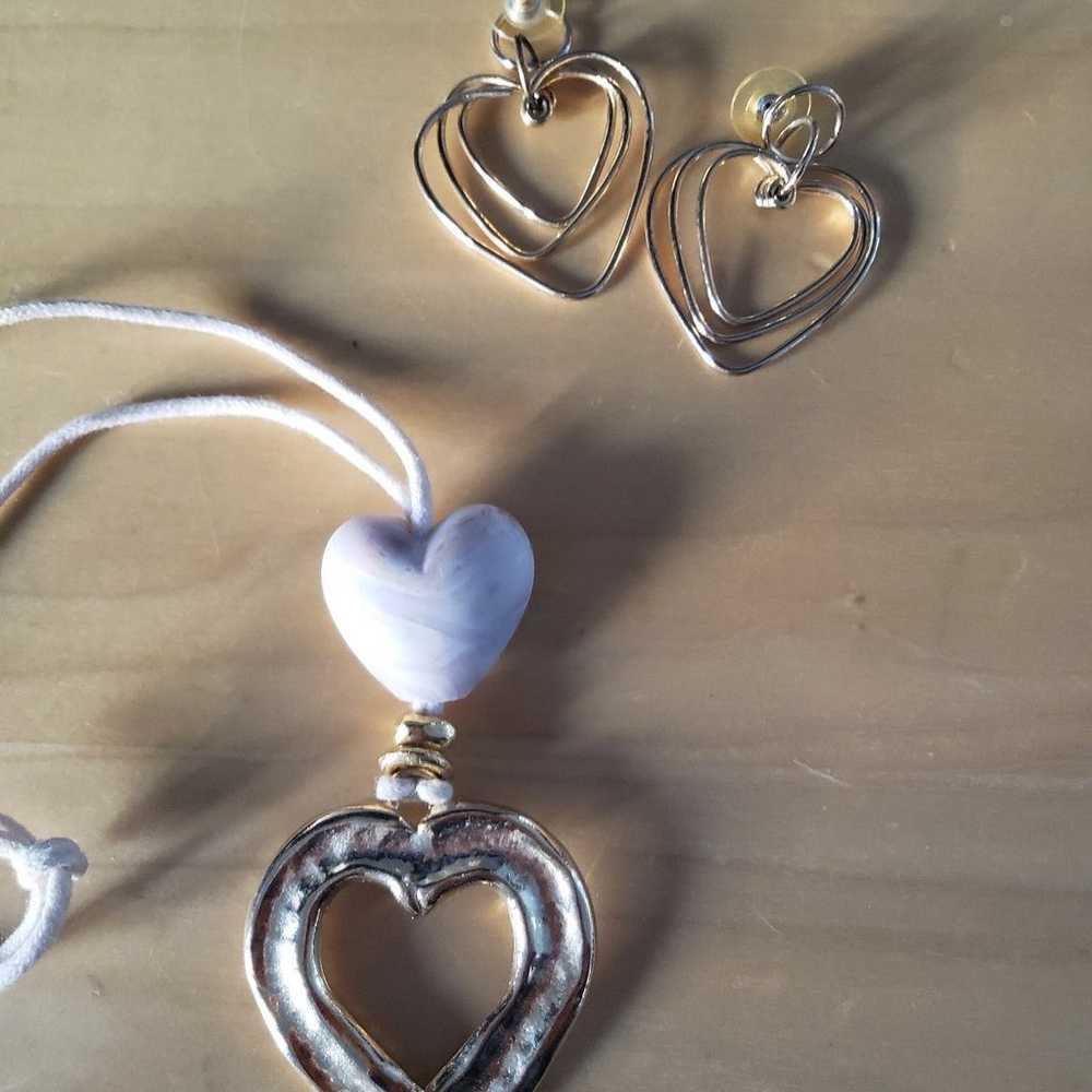 80s/90s Heart Jewelry Bundle - image 2