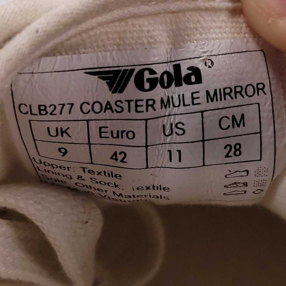 Gola Gola Coaster Mule Mirror Shoe Womens Size 11… - image 9