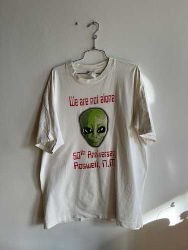 Vintage Vintage Roswell 50th Anniversary T-Shirt - image 1