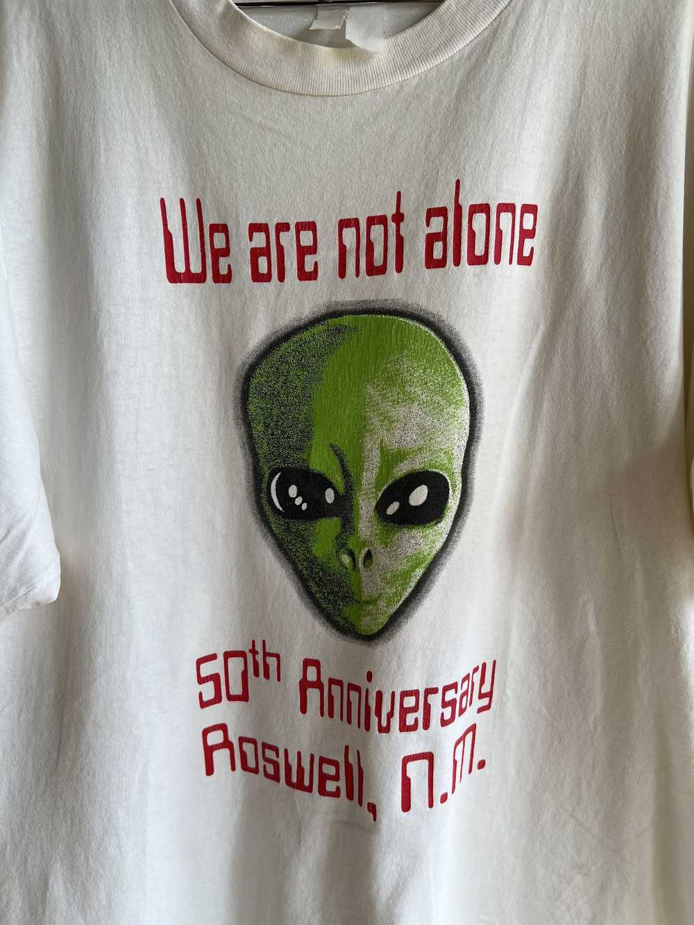 Vintage Vintage Roswell 50th Anniversary T-Shirt - image 2