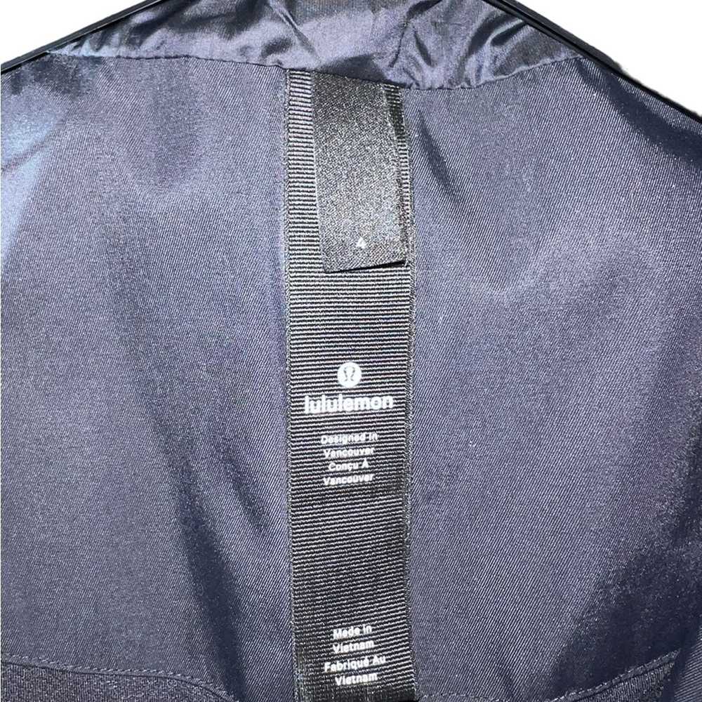 Lululemon Lululemon Athletica Windbreaker Black Z… - image 4