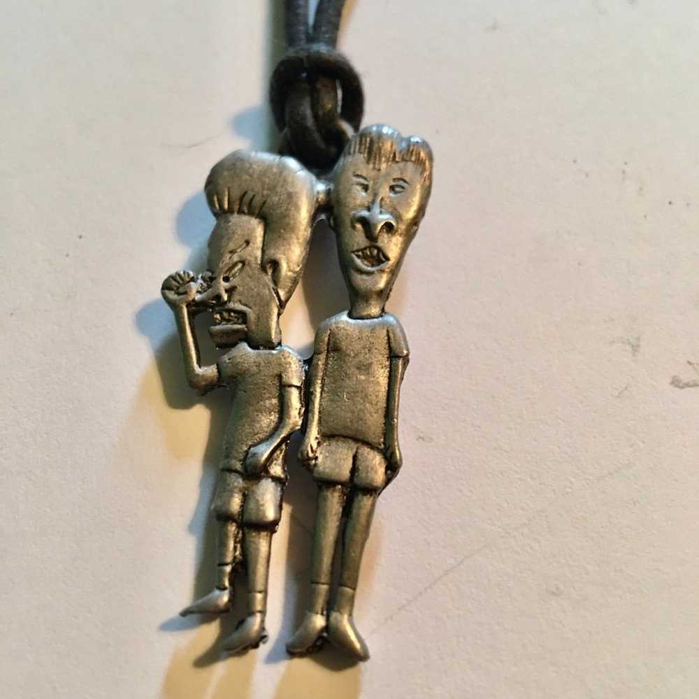 Bevis and Butthead necklace - image 1