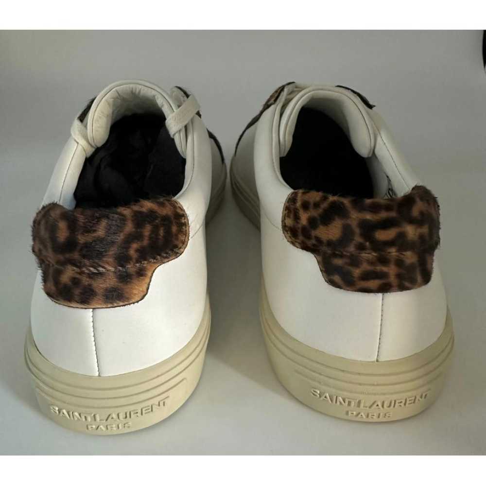 Saint Laurent Andy leather trainers - image 4