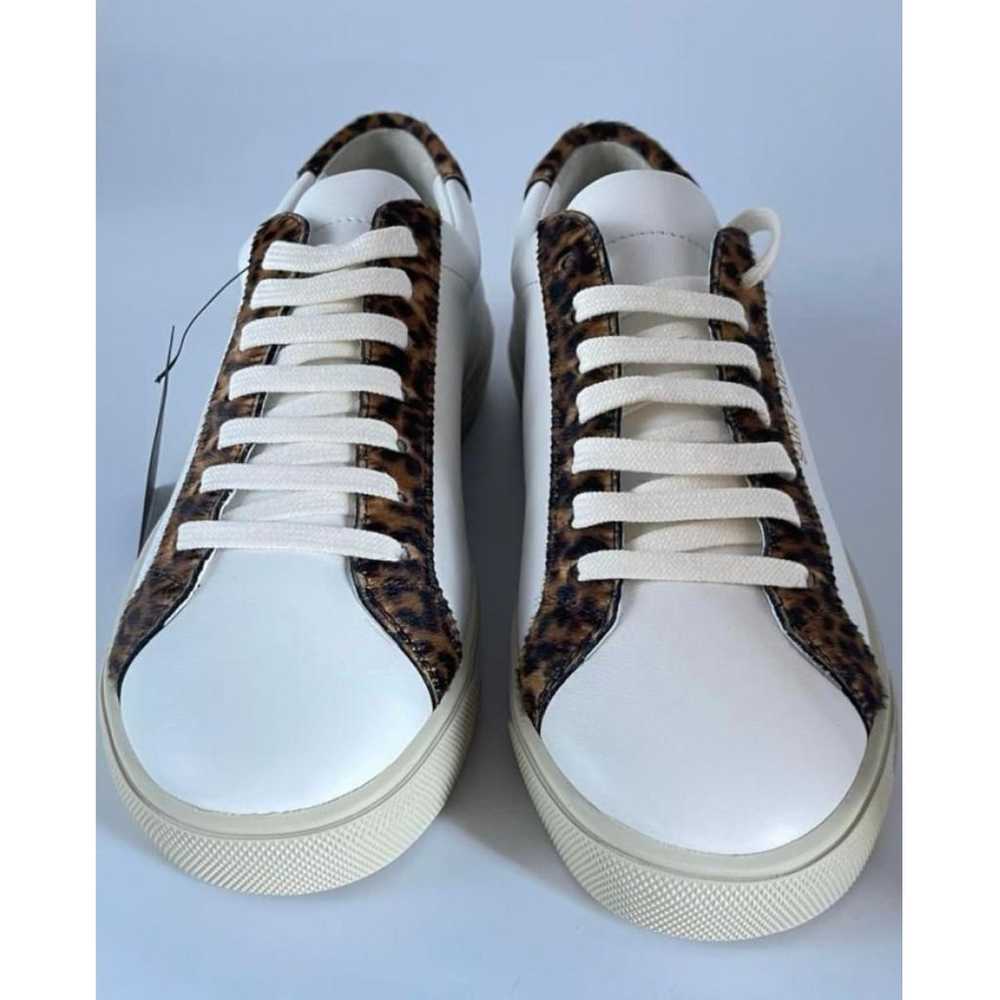 Saint Laurent Andy leather trainers - image 6