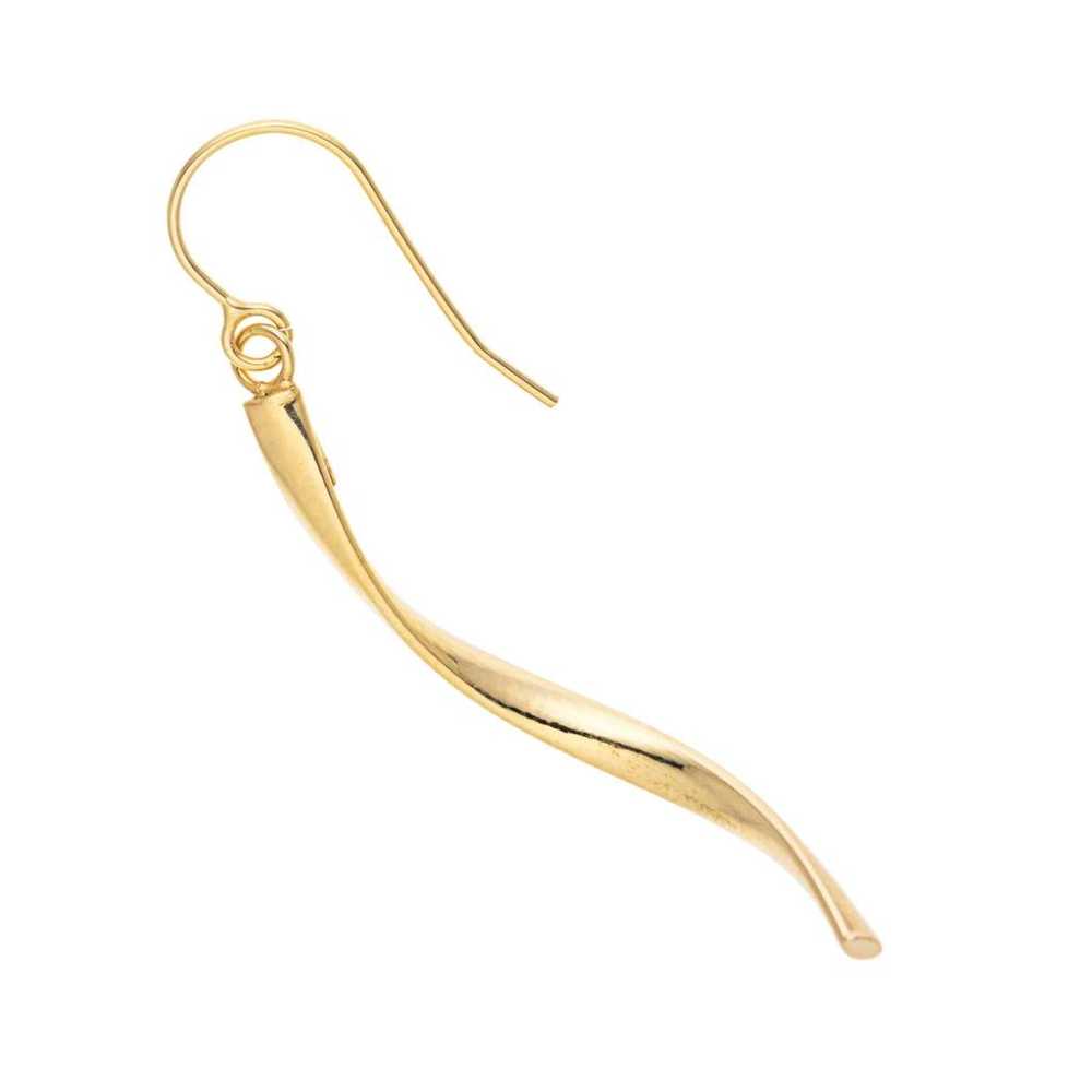 Gold Belgium Yellow gold earrings - image 2