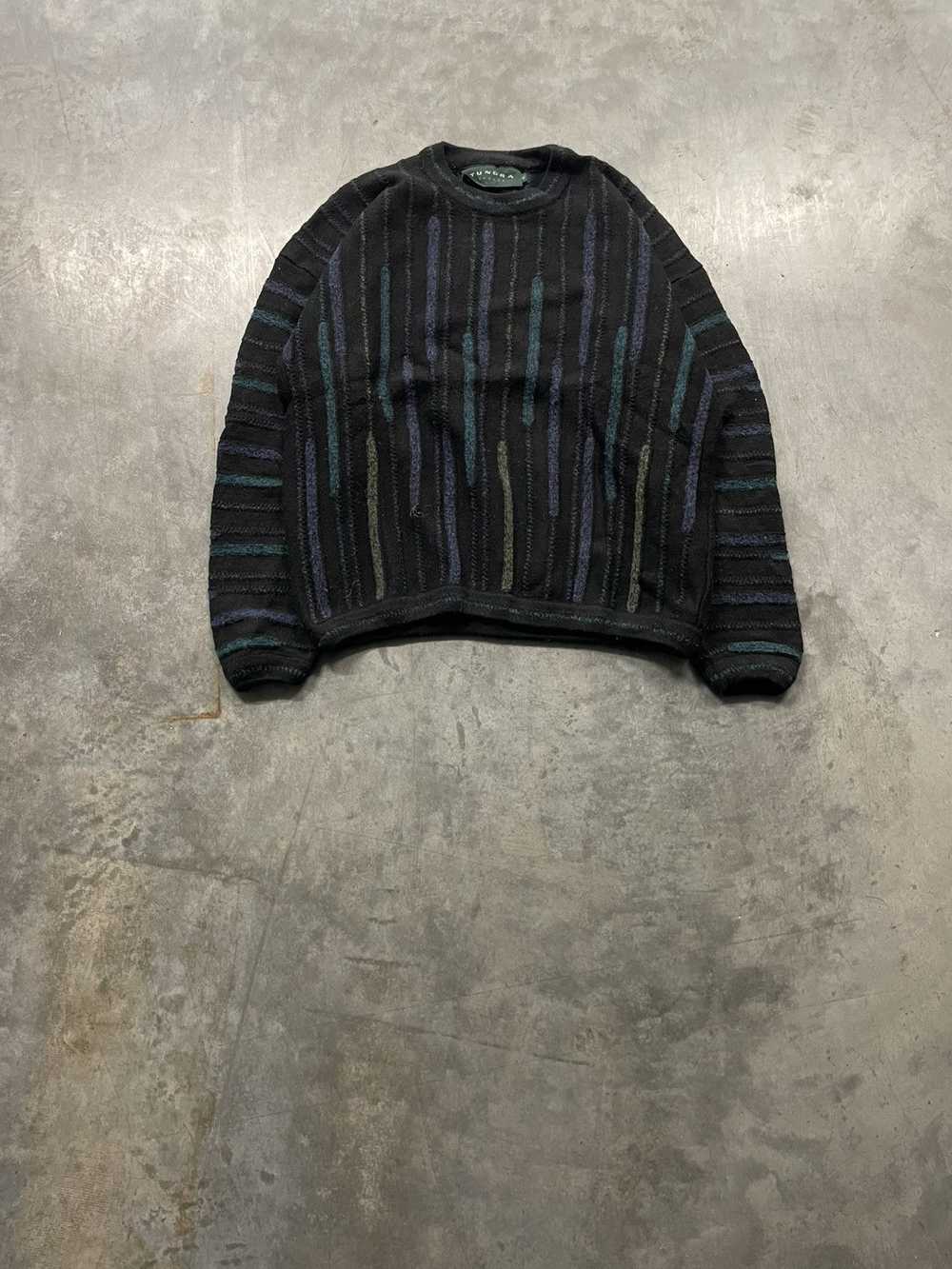 Tundra × Vintage Vintage Tundra 3D Knit Sweater - image 1