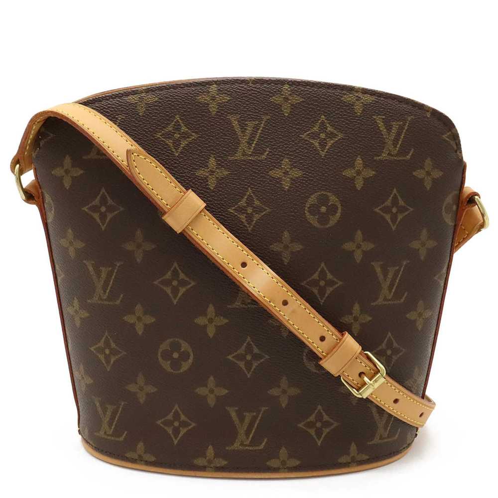 LOUIS VUITTON Monogram Drouot Shoulder Bag No Sti… - image 1