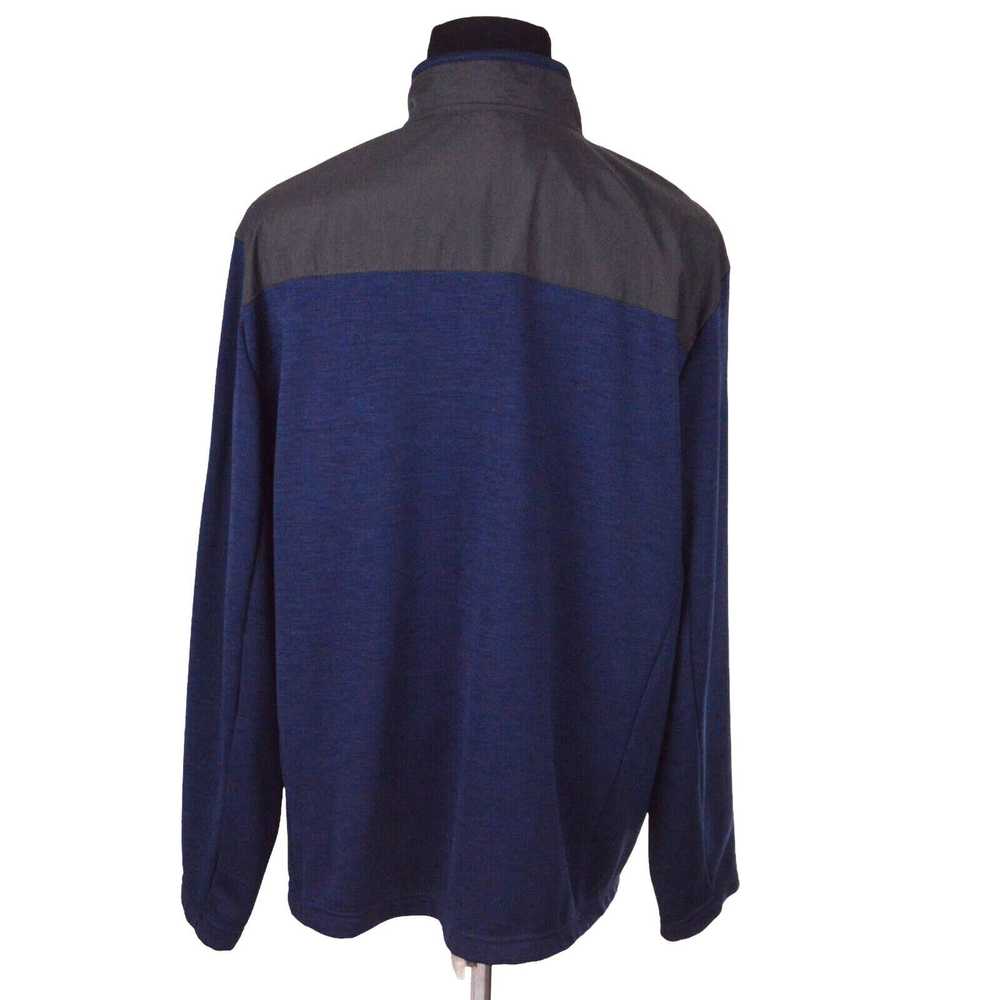 Orvis Orvis Mens Sweater Jacket XXL Blue Grey Ful… - image 3