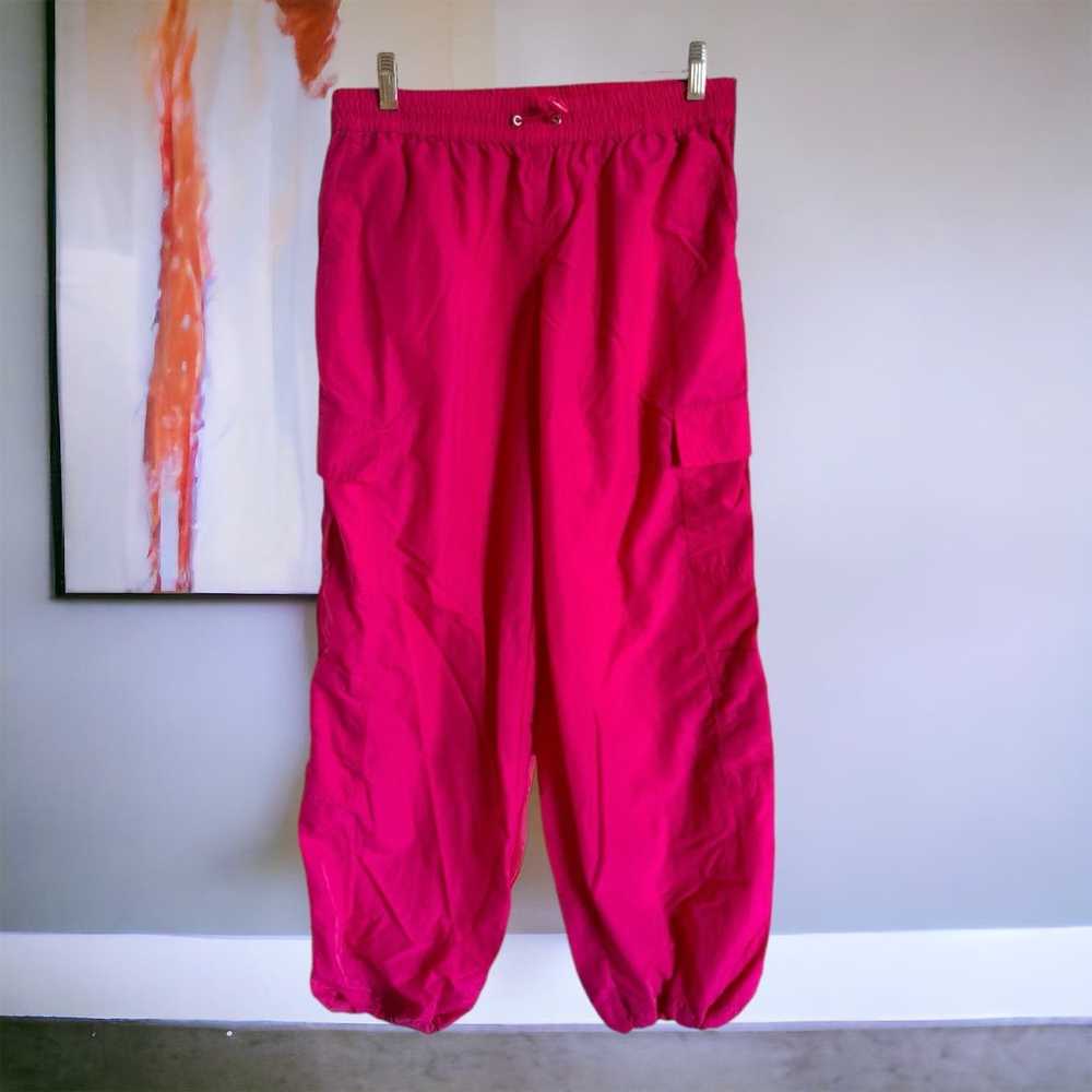 Other Full Tilt Womens Pants Sz M Hot Pink Parach… - image 7
