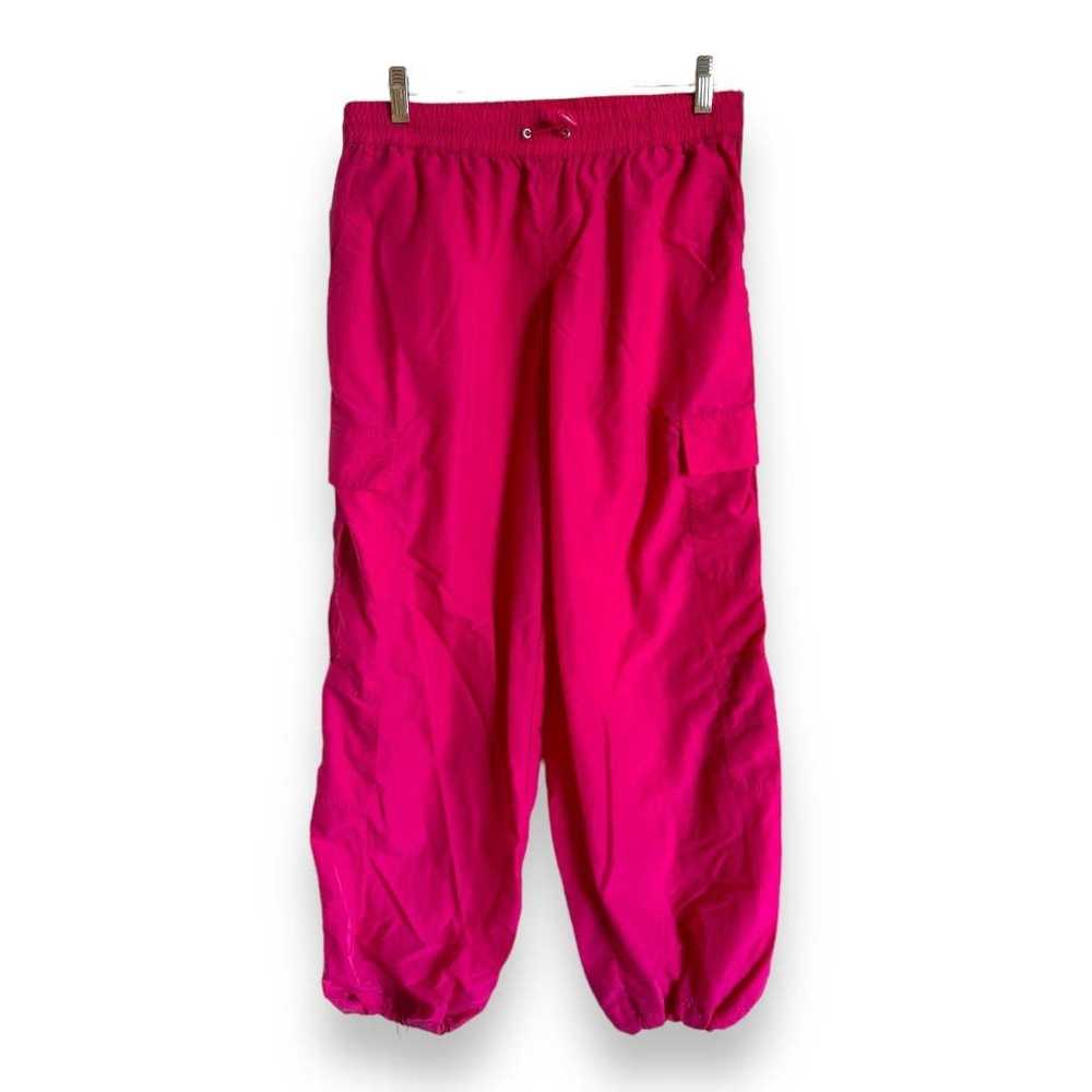 Other Full Tilt Womens Pants Sz M Hot Pink Parach… - image 8