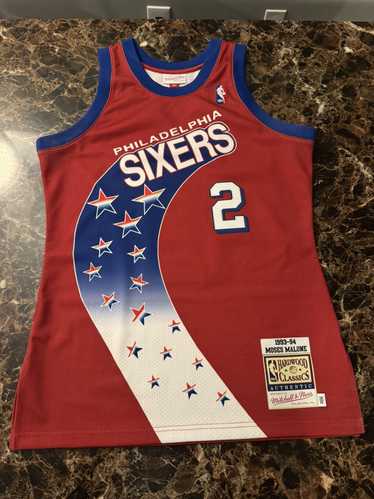 Mitchell & Ness Mitchell & Ness Moses Malone Jerse