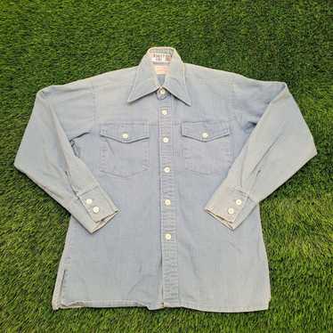Vintage Vintage Anderson-Little Denim Button Shir… - image 1