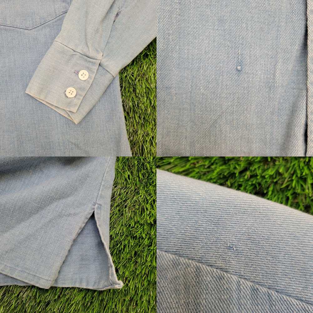 Vintage Vintage Anderson-Little Denim Button Shir… - image 4