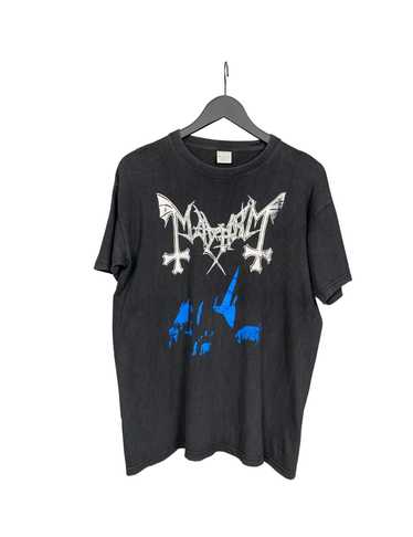 Vintage Mayhem 90s Vintage Black Metal T-Shirt - image 1