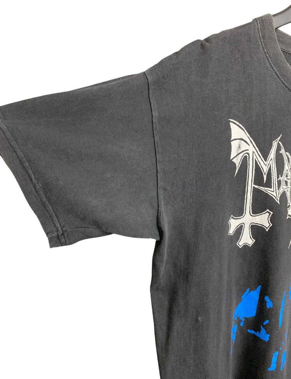 Vintage Mayhem 90s Vintage Black Metal T-Shirt - image 3