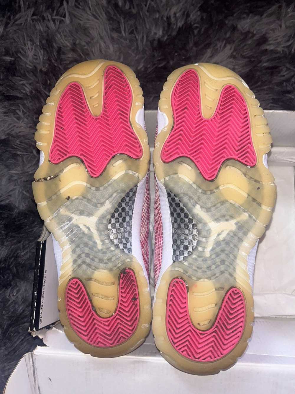 Jordan Brand Pink Snake Skin 11s - image 5