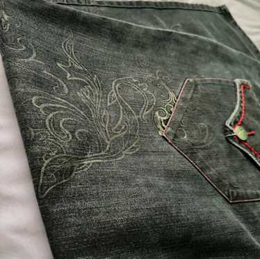 Imperious Imperious red bandana jeans - image 1