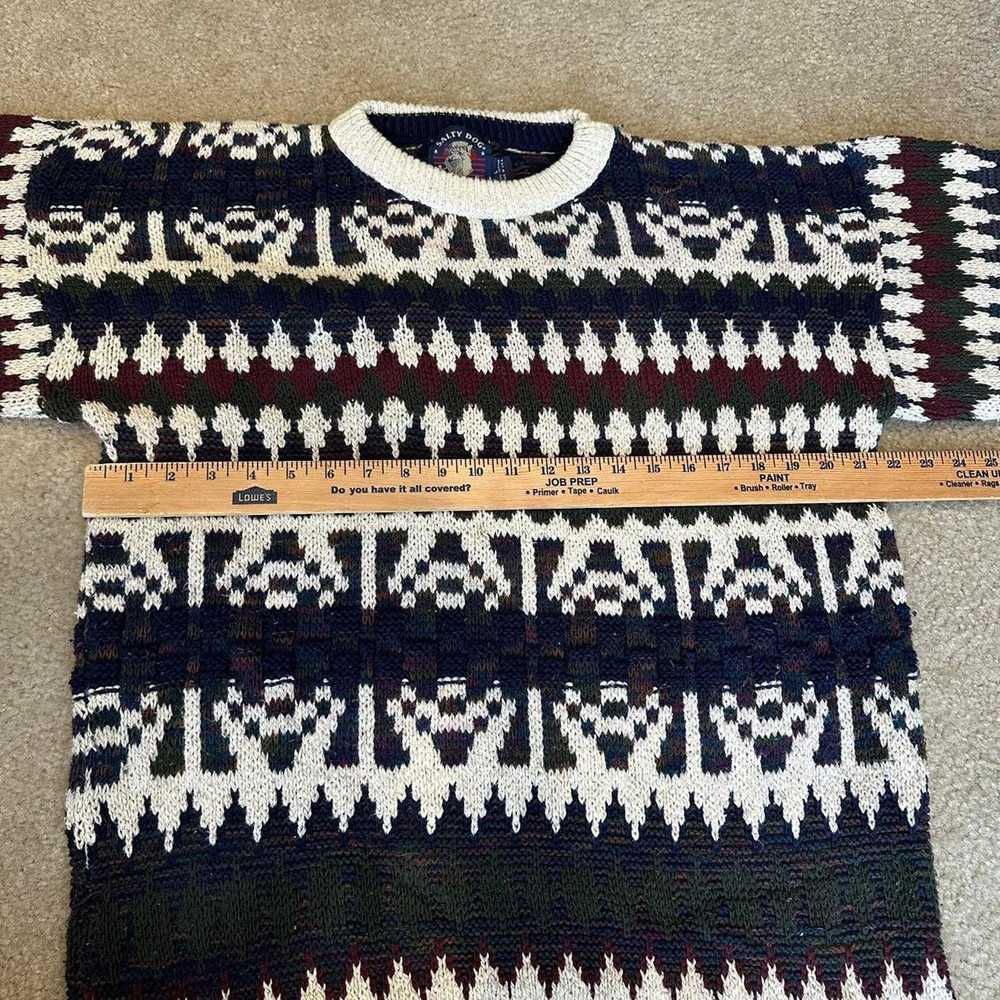 Coogi 90s knit grandpa sweater - image 5