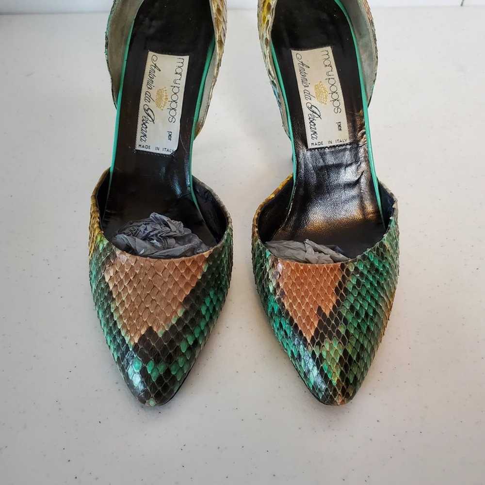 Designer Mary Popps by Antonio da Pescara Shoes 3… - image 4