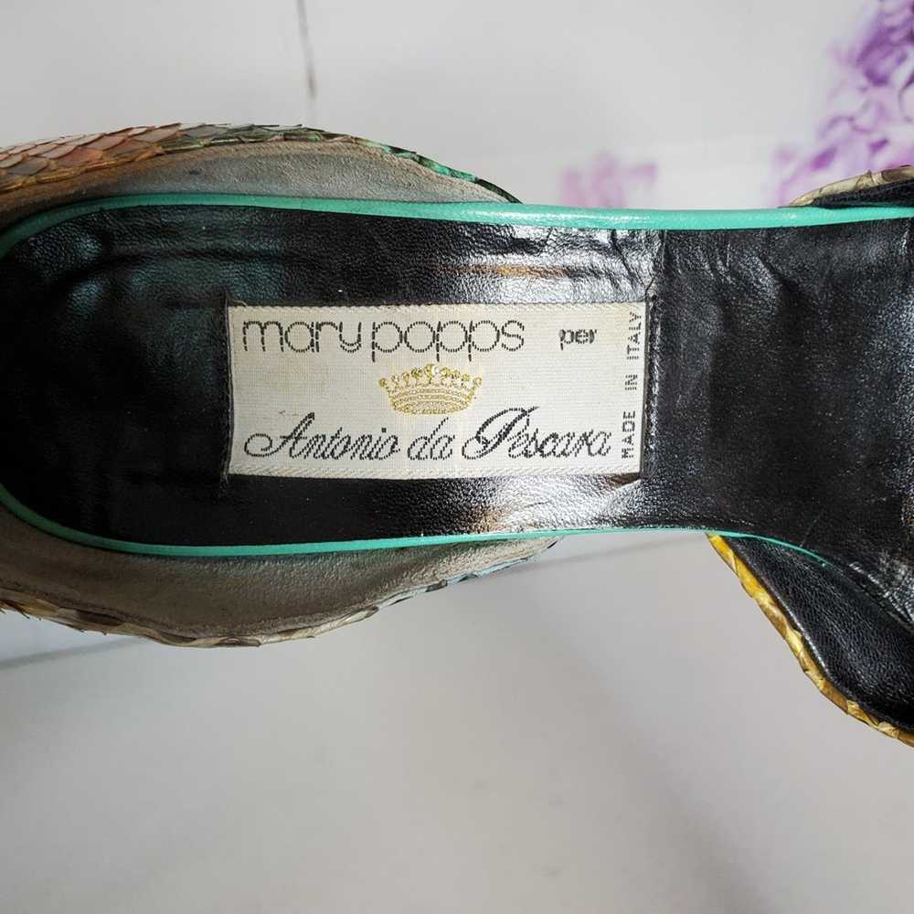 Designer Mary Popps by Antonio da Pescara Shoes 3… - image 6