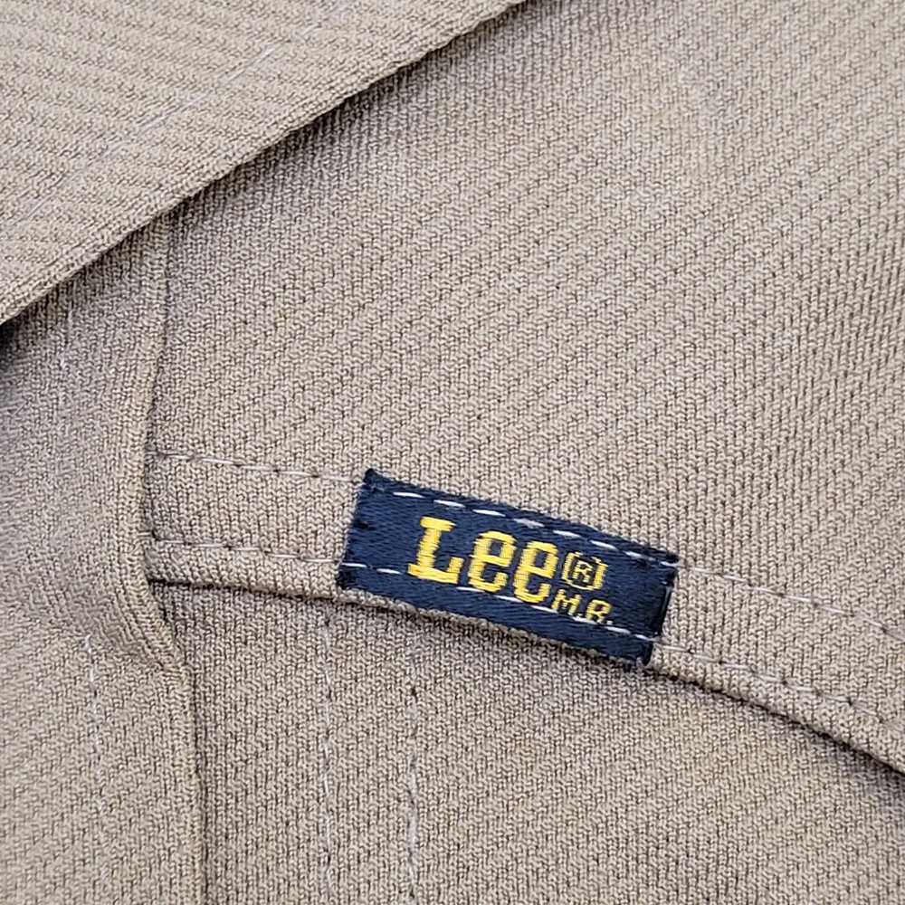 Lee Vintage 80s LEE Western Pearl-Snap Button Shi… - image 3