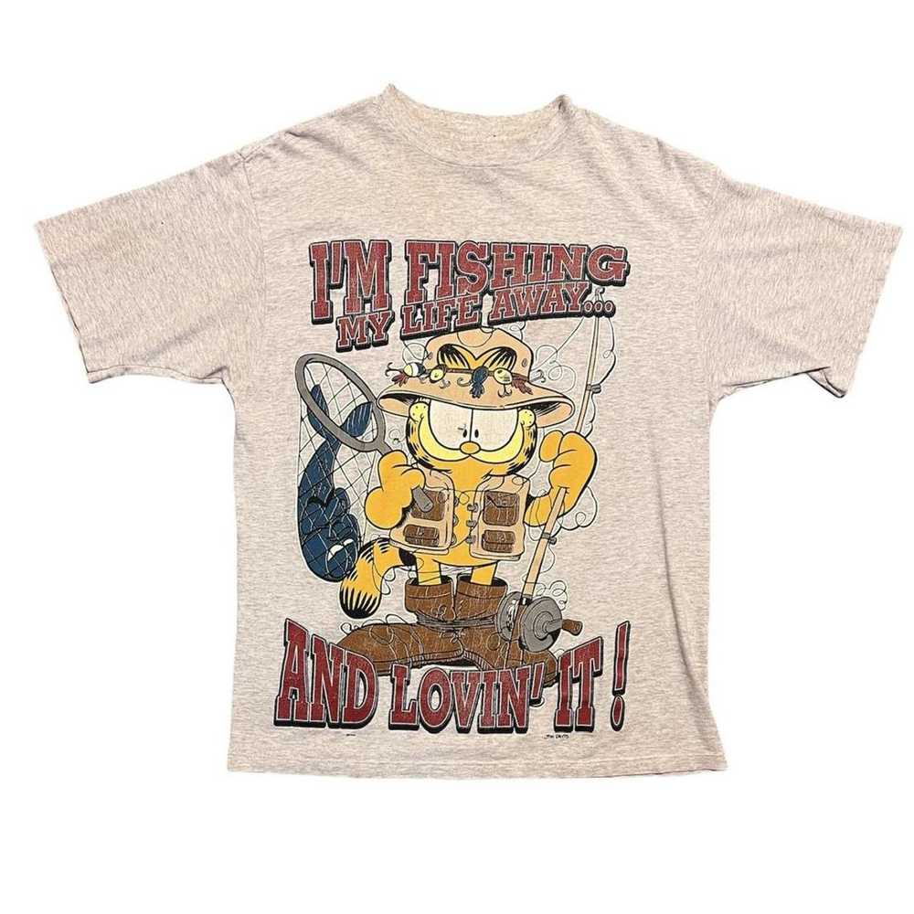 Streetwear × Vintage Vintage Garfield Tee - image 1