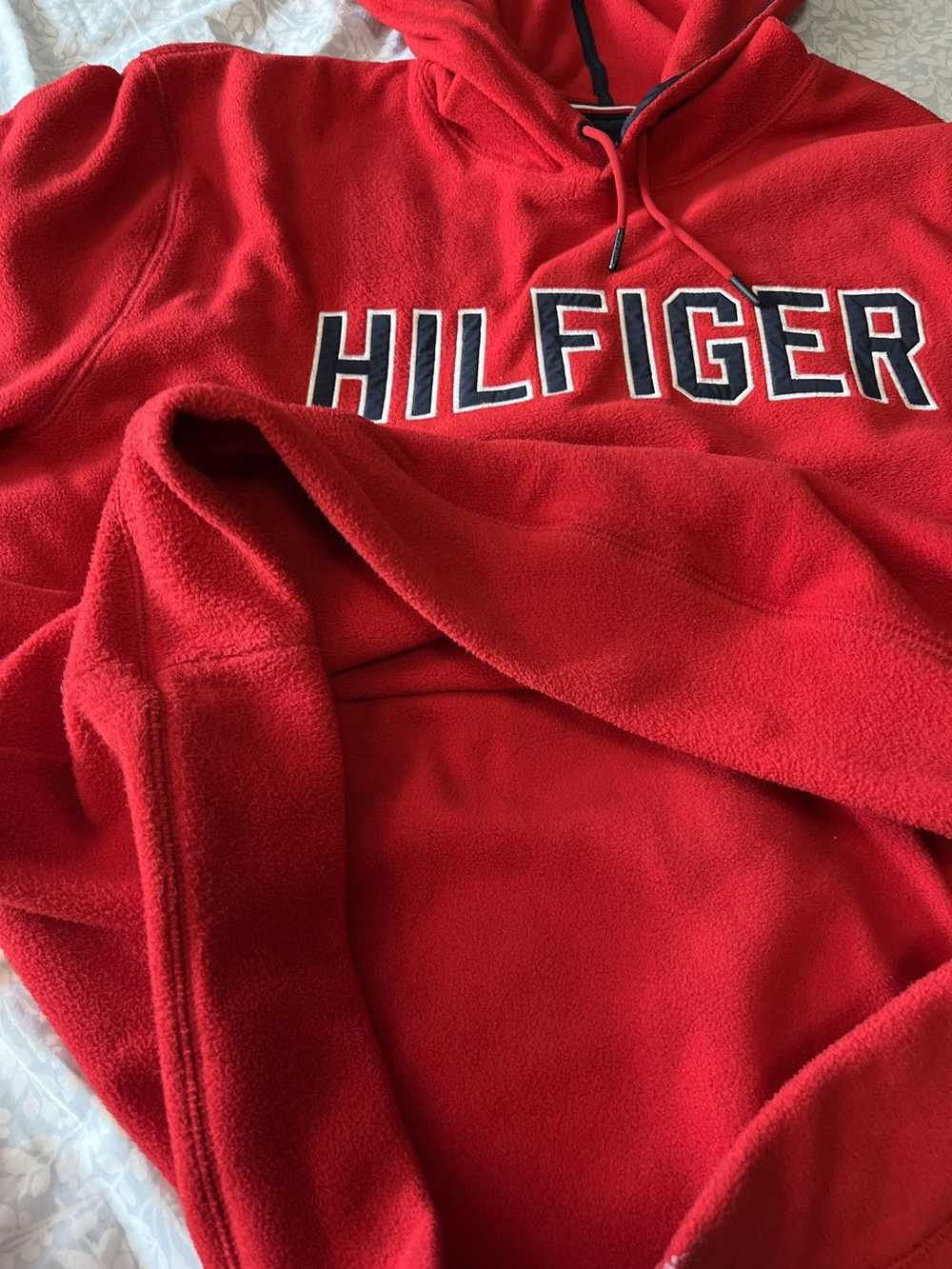 Tommy Hilfiger 📌 BAGGY RED TOMMY HILFIGER HOODIE… - image 5