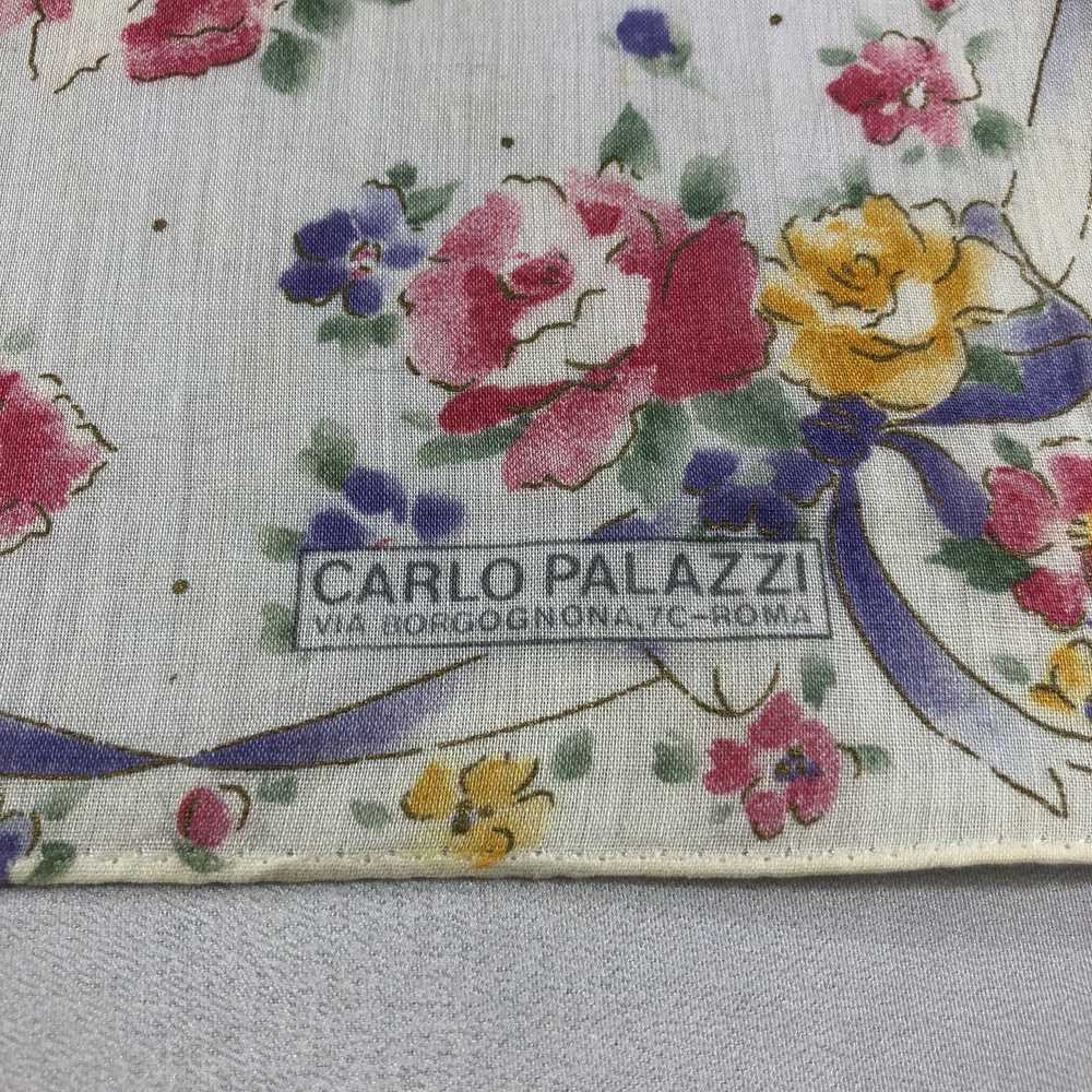 Carlo Palazzi × Vintage Carlo Palazzi Floral Hand… - image 4