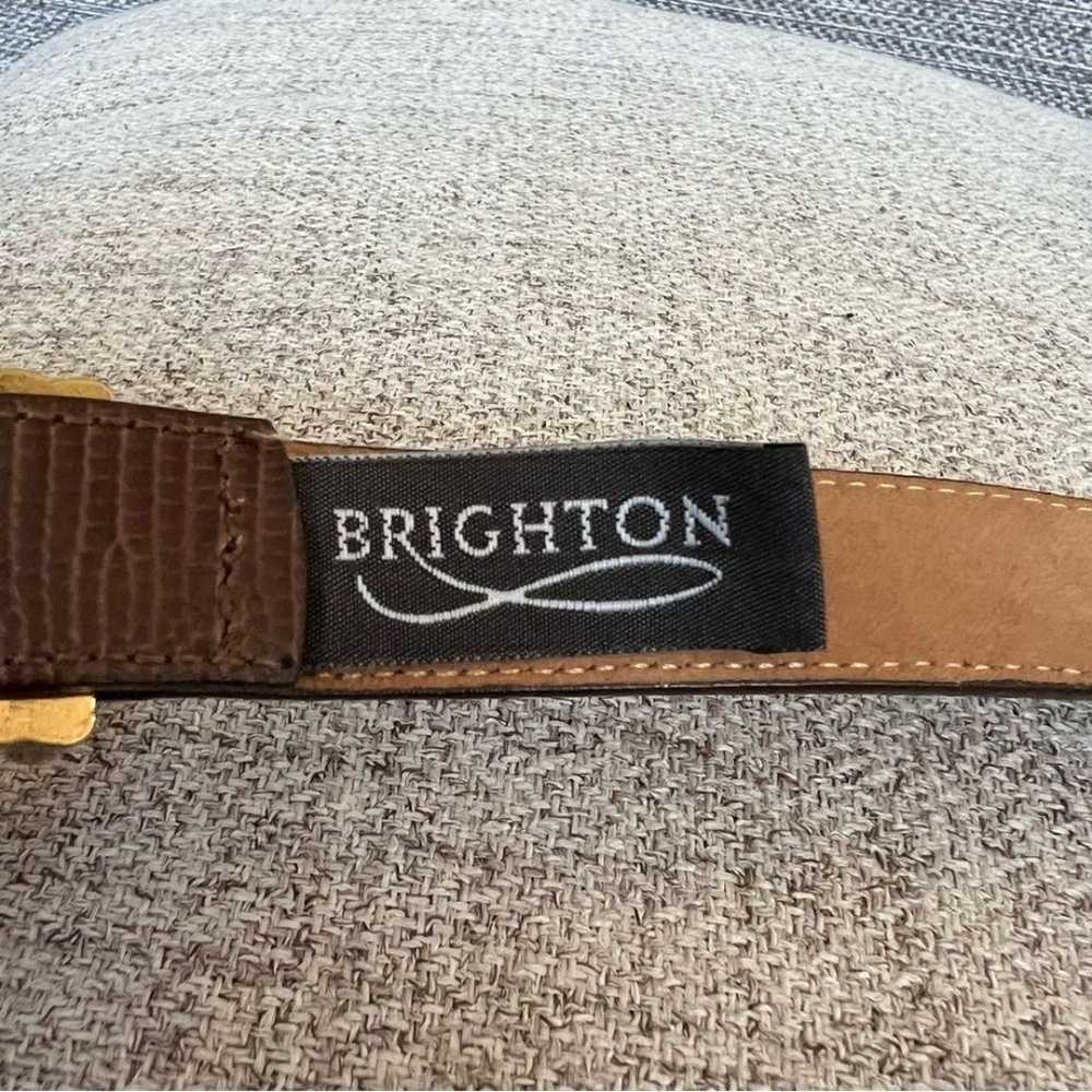 Vintage BRIGHTON Classics 4B608 Belt Genuine Leat… - image 8