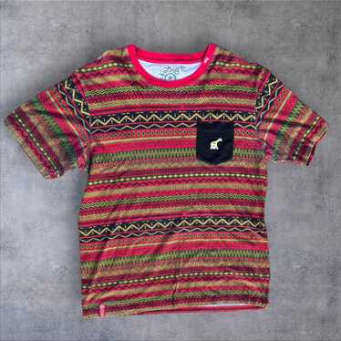 LRG × Streetwear × Vintage Lrg african shirt mens… - image 1