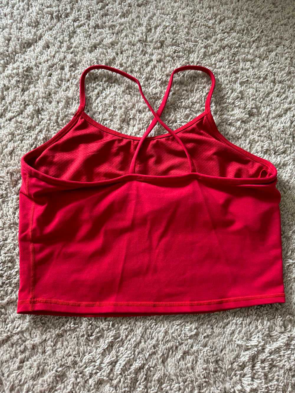 Senita Athletics Ava Crop Top - Cherry - image 3