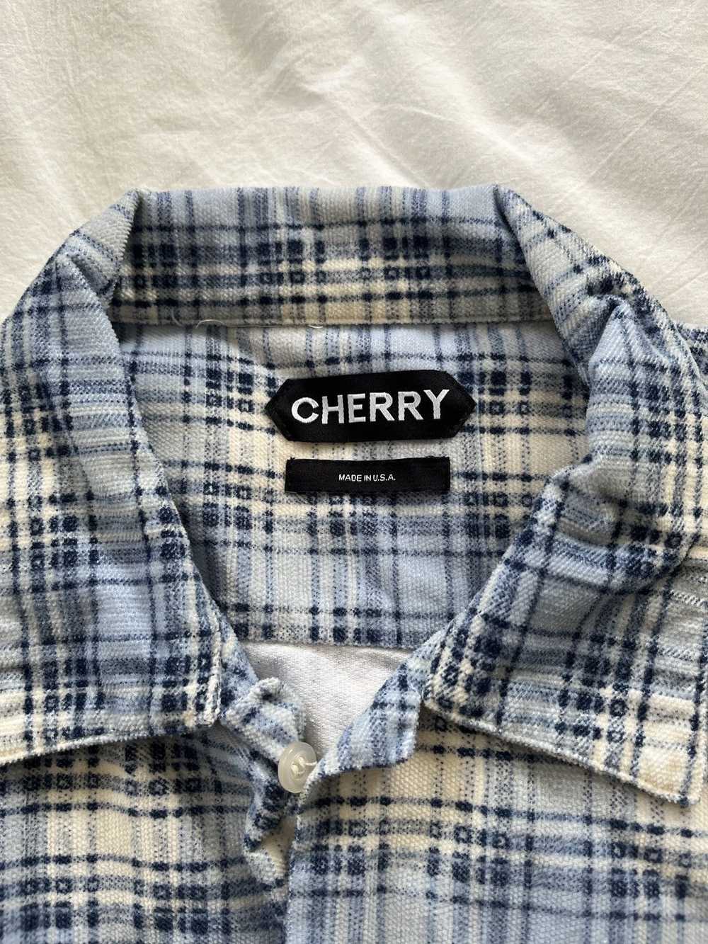 Cherry LA Cherry LA Printed Plaid Flannel - image 3