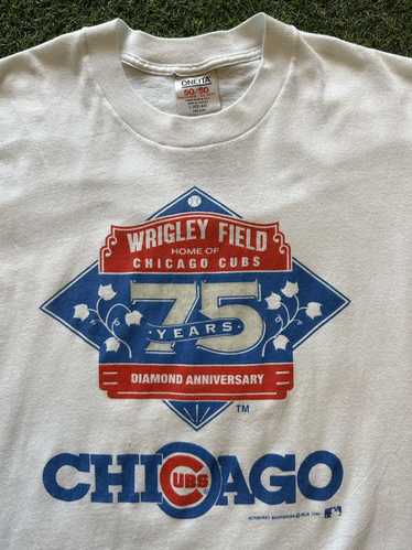 Vintage Vintage Chicago Cubs Wrigley Field 80s Ts… - image 1